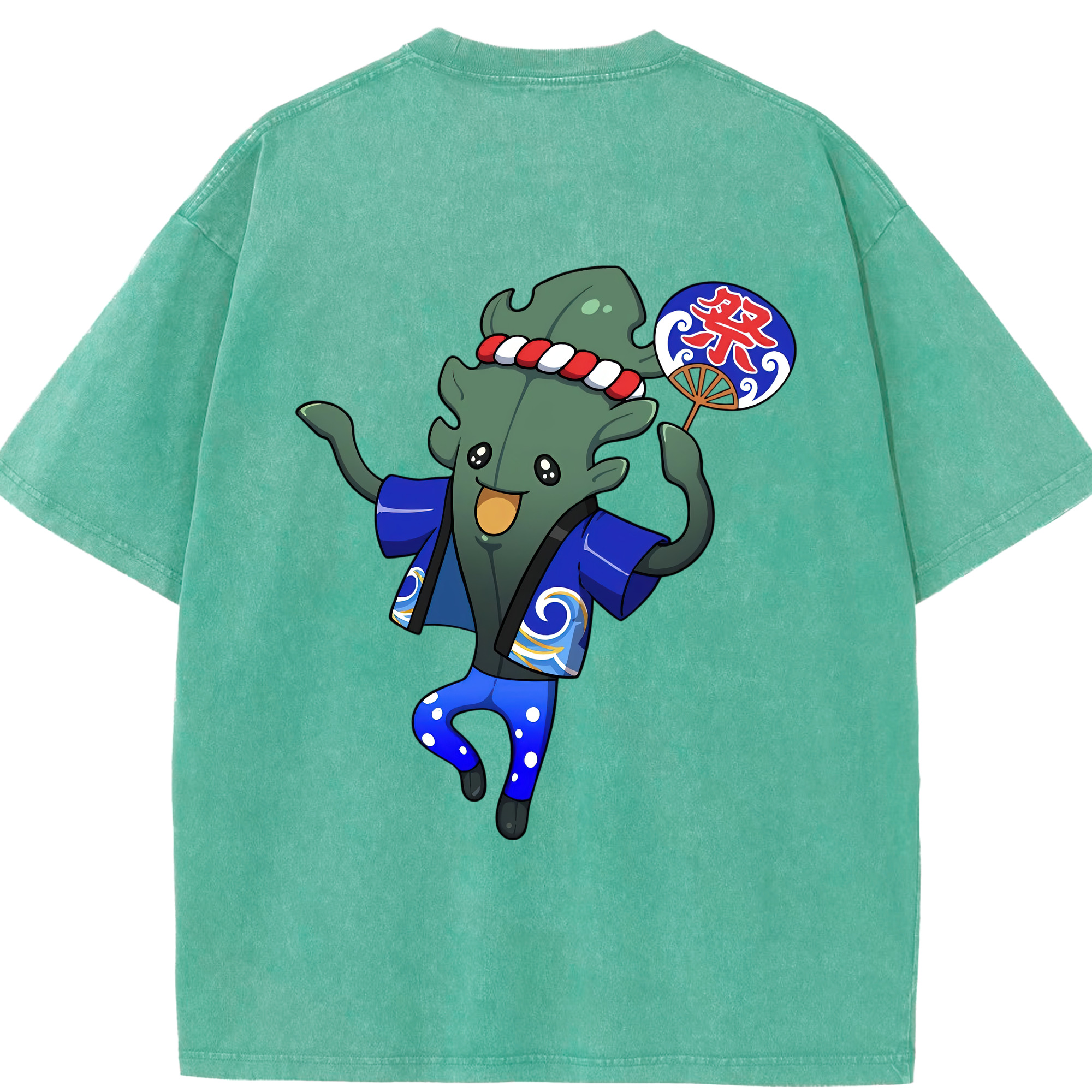 （画像用） 妖怪ウォッチ Yo-kai Watch 綿100% ヴィンテージ風 半袖Tシャツ（背面プリント）